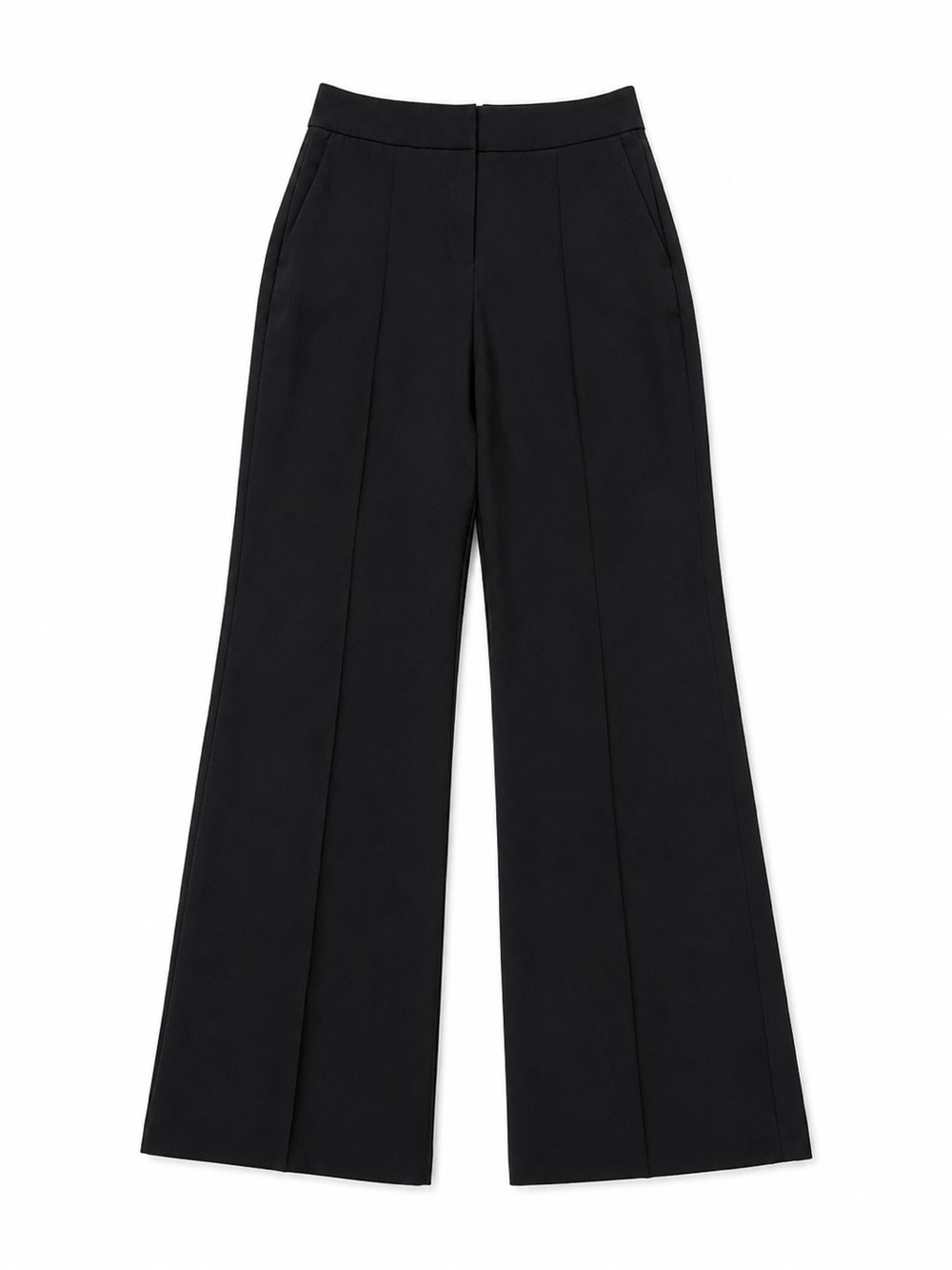Rachel Zoe Black Wide Leg Trousers Women’s Size 4 High Rise Career Pants